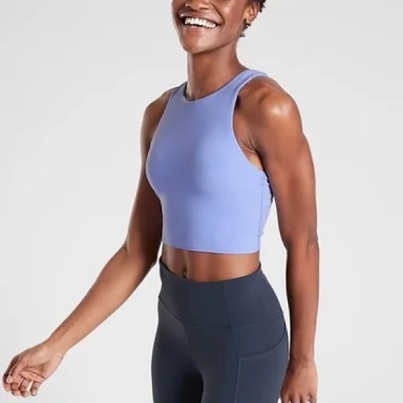 Athleta Conscious Crop Bra Tank Top - Picture 1 of 6